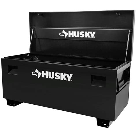 husky 24 in. d steel job site tool box|husky tool chest manual.